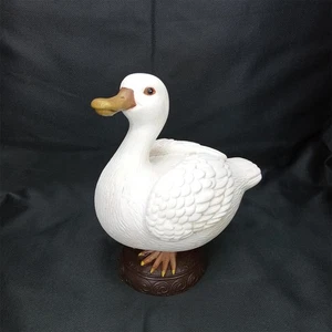 Magnetic Duck Statue Key Holder Bedroom Cabinet Living Room Animal Figurine - Picture 1 of 6