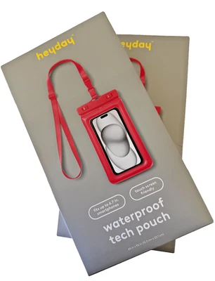 heyday™ Waterproof Cell Phone/Tech Pouch Duo Fits up to 6.7" Smartphone - NIB - Image 1 of 4