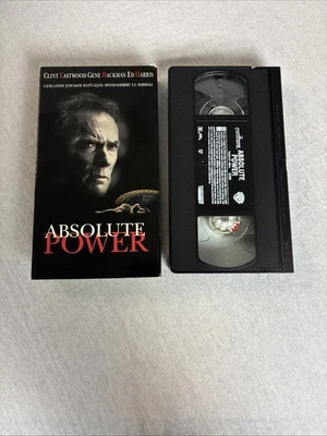 Warner Bros. Absolute Power  1997 Clint Eastwood VHS **Buy 2 Get 1 Free** - Image 1 of 4