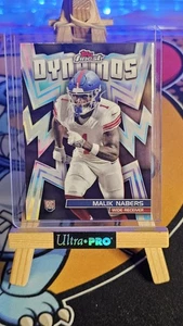 2024 Topps Finest - Dynamos Malik Nabers #DYN-14 (RC) - Picture 1 of 2