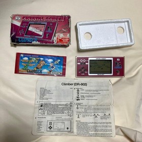 Nintendo Game & Watch CLIMBER DR-802 Crystal Screen with Box Tested