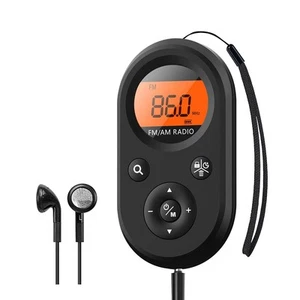 Personal Radio with Long Battery , Stereo Headphones, Sleep Timer V8U35500 - Picture 1 of 7