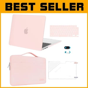 MacBook Air 13 Inch Case 2025 2024 2023 2022, Chalk Pink - Picture 1 of 9