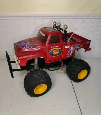 1987 Tamiya 58070 Midnight Pumpkin RC Remote Control Monster Truck Red UNTESTED - Image 1 of 4