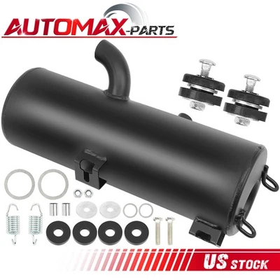 Exhaust Muffler & Gasket Kit for 2007-2014 Polaris Sportsman 800 EFI W/Donuts Foto 1 de 4