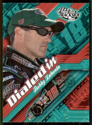 2005 Press Pass Trackside Dialed In #DI6 Bobby Labonte - Image 1 of 2