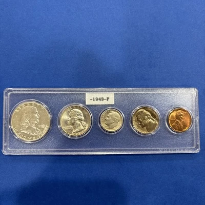 1949-P Affordable US 90% Silver Set Nice High mint Quality Coins Investment A++ - Image 1 of 4