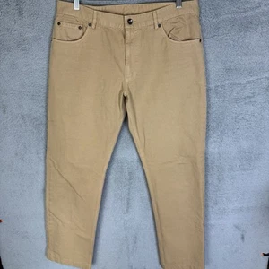Spier & Mackay Handmade Pants 36x31 Khaki Straight Leg Cotton Contemporary - Picture 1 of 11
