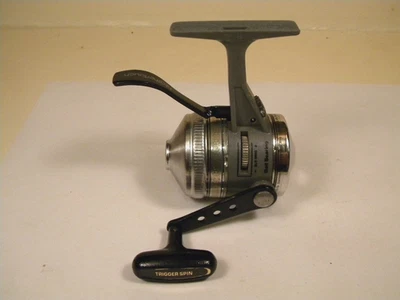 Carrete de fundición Zebco UL4 Classic Trigger Spin Ultra Light de colección hecho en EE. UU. Foto 1 de 4