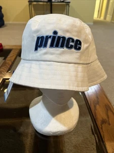 Prince Pickleball Fischerhut Wolke weiß blau Unisex Einheitsgröße Einheitsgröße neu Etikett neu mit Etikett - Bild 1 von 7