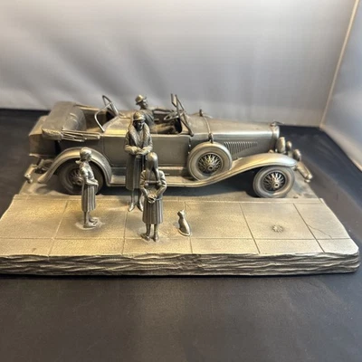 Rare Vintage Franklin Mint Raymond Meyers 1930 Duesenberg Model J Fine Pewter - Image 1 of 4