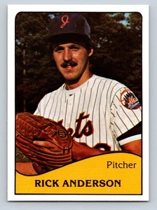 1979 TCMA Minor League #16 Rick Anderson Jackson Mets - RC - NM - Picture 1 of 2