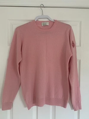 ROYAL PORTRUSH GOLFSCHLÄGER ROSA WOLLPULLOVER HERGESTELLT VON PETER SCOTT HAWICK - Bild 1 von 3