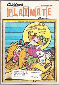 Children's Playmate Magazine Duck cover Gary Price  November 1979 - Foto 1 di 1