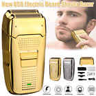 Men's USB Electric Shaver Trimmer Wet & Dry Razor Rechargeable Shaving Machine