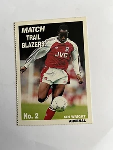 1991-92 Match Trail Blazers! Ian Wright #2 Arsenal The FA Cup Collection - Picture 1 of 2