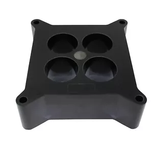 Holley Edelbrock 2" Plastic 4 Brl 4 Hole Square Flange Carb Carburetor Spacer - Picture 1 of 6