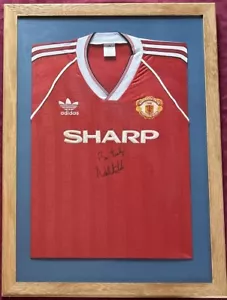Manchester United 1988-90 Season Home Norman Whiteside Signed Shirt - Picture 1 of 10