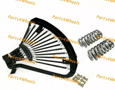 Fit For BSA Ariel Enfield Triumph Lycett Type Solo Saddle Seat Frame + Springs Foto 1 de 3