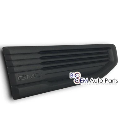 GMC Sierra 1500 2019-2024 guardabarros delantero derecho pasajero emblema de ventilación negro 84431305 Foto 1 de 4