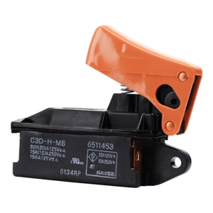 Interruptor Makita 651145-3 para martillos rotativos HR5000, HM1500 y HM1211B - Imagen 1 de 5