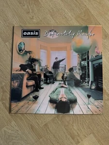 OASIS DEFINITELY MAYBE 30th ANNIVERSARY LENTICULAR TRI COLOUR VINYL Exclusive - Picture 1 of 1