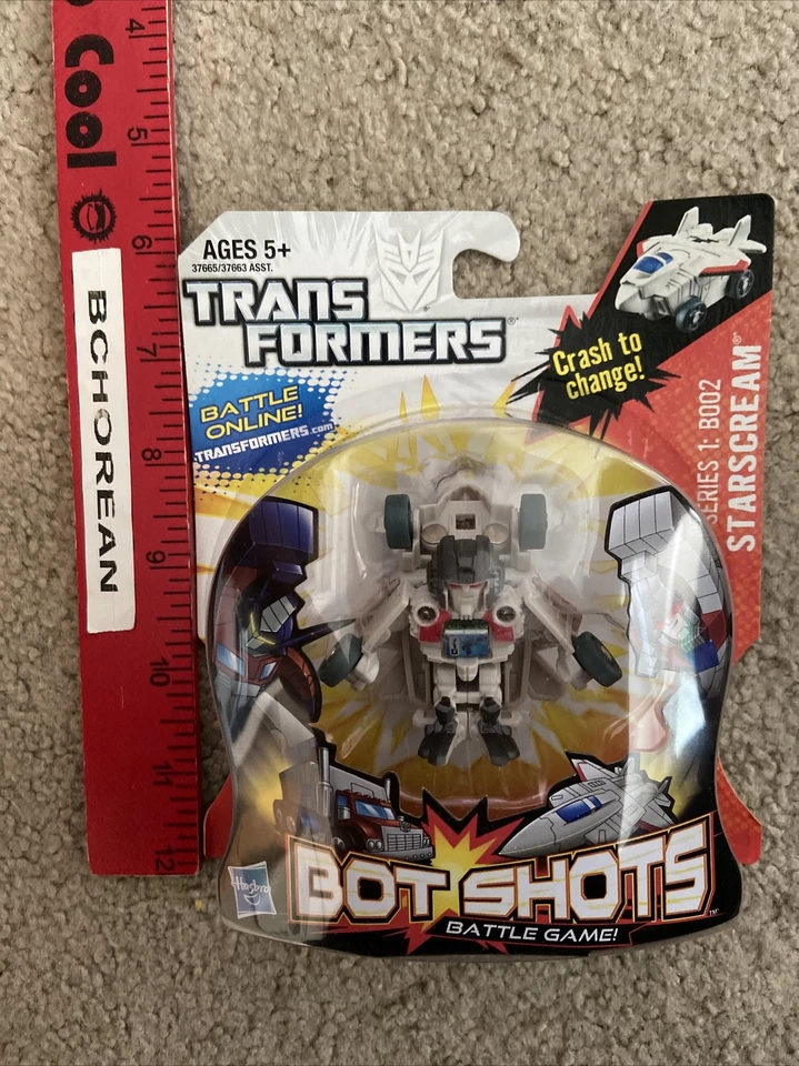 Transformers Bot Shots Starscream Series 1 B002 New - Image 1 of 1