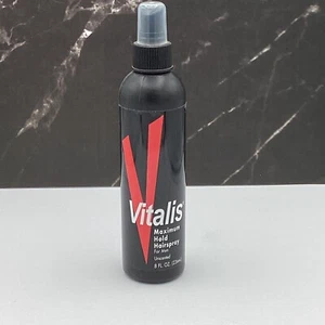 Vitalis Hairspray For Men Non-Aerosol Unscented Maximum Hold 8 fl. oz (1 bottle) - Picture 1 of 1
