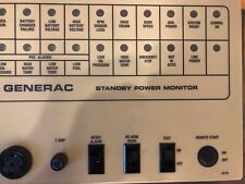 GENERAC 0a6733-f POWER SYSTEM MONITOR 20 Light Remote Annunciator; NEW