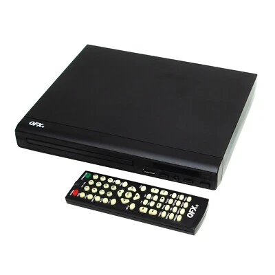 QFX® Standard-Definition DVD/CD Player with USB and FM Radio, VP-109 - Image 1 of 4