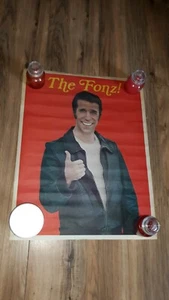 1970s ORIGINAL VINTAGE POSTER The Fonz From Happy Days vtg cool winkler 22"x17" - Picture 1 of 9