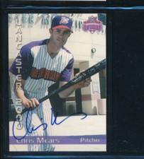 2000 Grandstand #20 Chris Mears Lancaster JetHawks Signed Autograph (DR16)