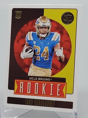 2023 PANINI LEGACY ZACH CHARBONNET BASE ROOKIE FOOTBALL CARD UCLA SEAHAWKS NFL - Image 1 of 2