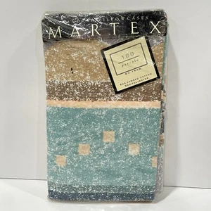 Martex Rock Hill Multicolor Standar Pillowcase Set 180 Percale Cotton Poly NEW - Picture 1 of 3