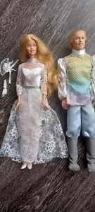 Lotto Barbie Rapunzel sposa e Ken principe vintage - Foto 1 di 8