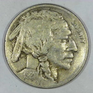 ***VINTAGE AMERICAN COIN*** 1921 VG Buffalo Nickel Y885 - Picture 1 of 2