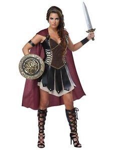 Glorious Gladiator Xena Warrior Roman Spartan Medieval Womens Costume