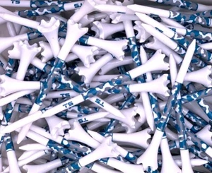 New 3 1/4 Truestrike USA Navy Gray White Camo Premium Performance 3.25 Golf Tees - Picture 1 of 5