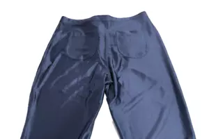 American Apparel Women's The Disco Pant Midnight Navy Size XL - Picture 1 of 2