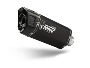 Echappement Mivv SR-1 homologué titane noir Triumph Speed Triple 1200RS/RR 21-23 - Photo 1/2