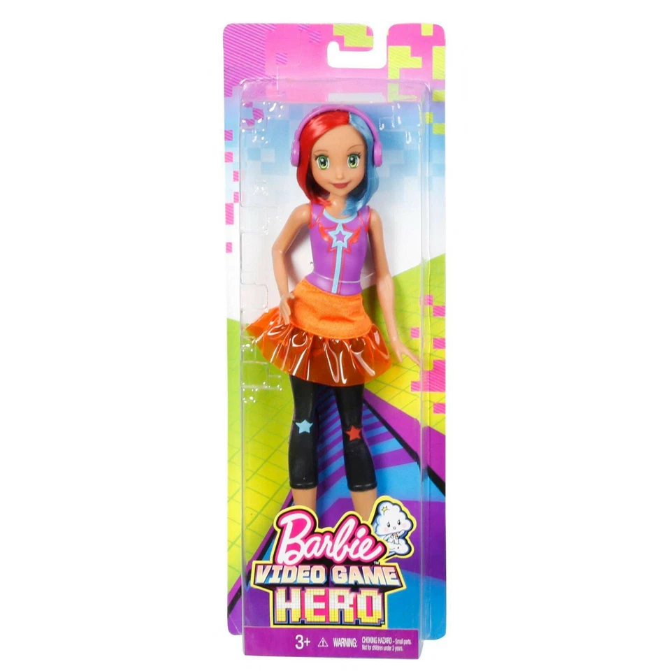 Barbie Videojuego Héroe Multicolor Muñeca de Pelo Foto 1 de 4