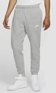 NIKE Sportswear Mens Club Fleece Joggers In Grey BV2671-063 - Picture 1 of 12