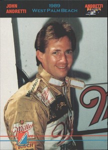 1992 Collect-A-Card Andretti Racing #30 John Andretti