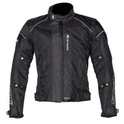 Spada Air Pro Seasons Waterproof Motorcycle Jacket CE Thermal Black XL - Image 1 of 4