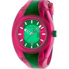 Gucci Women's Ya137115 Sync Two-Tone Pink & Green Watch