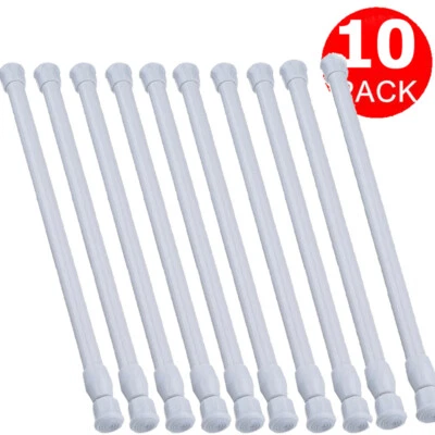 Lote Barra de cortina de tensión de acero de alta resistencia carga de resorte poste de cortina ajustable Foto 1 de 4