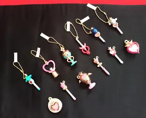 Sailor Moon Pretty Soldier Miniature  Little Charm Set of 12 Japan - Picture 1 of 6