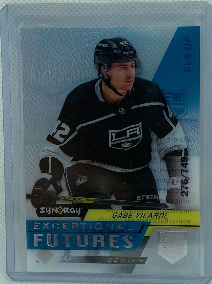 GABE VILARDI 2020-21 UPPER DECK SYNERGY EXCEPTIONAL FUTURES #D 276/749 - Image 1 of 1