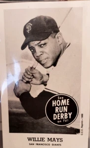 Home Run Derby 1988 C.C.C. Reprint Card Willie Mays HOF, San Francisco Giants BB - Picture 1 of 2