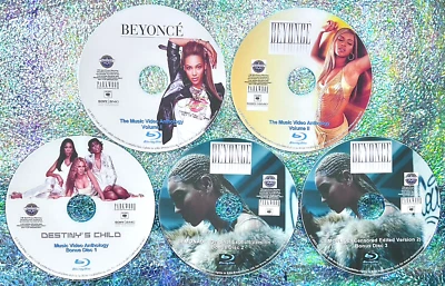 BEYONCE + DESTINY’s CHILD Music Video COLLECTION 5 BLU-RAY Set DELUXE Ed DVD - Image 1 of 4